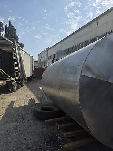 Paslanmayan poladdan üfüqi silindrik çən 16 ton qıymetde razılaşma — 2