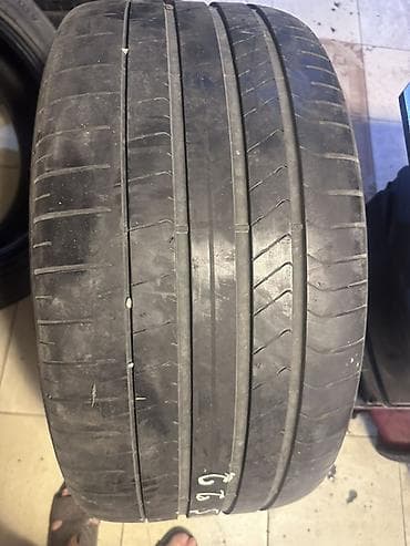 diska: Pirelli P Zero yay təkəri. Şəkillərdə təkərin yan hissəsində “P ZERO” — 3