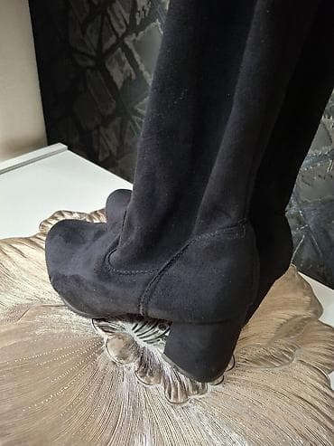 ayaggabı: Ölçü: 36, rəng - Qara, İşlənmiş — 3