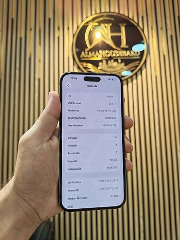 mac pro: IPhone 14 Pro Max, 128 GB, Deep Purple, Zəmanət, Simsiz şarj, Face ID — 2