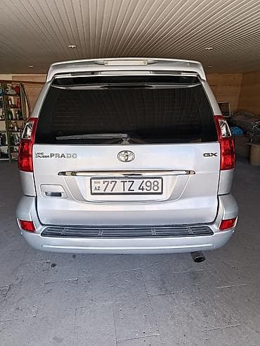 ön şüşə: Toyota Land Cruiser Prado: 2.7 l | 2006 il Ofrouder/SUV — 1