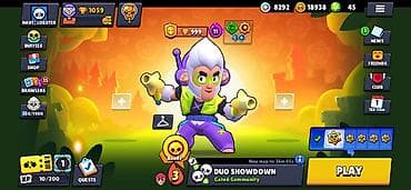 Mühasibat uçotu: Brawl Stars oyun hesabı Xüsusiyyətlər: - Kupa: 1059+ - Brawler sayı — 1