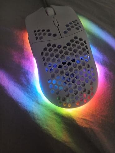 kampütür: RGB işıqlı oyun siçanı - Korpusu yüngül və havalandırılan “honeycomb” — 6
