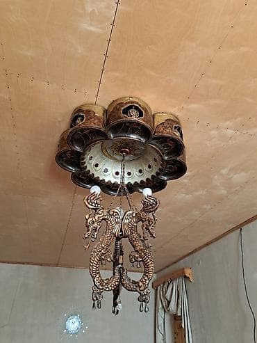 tavan işıqları: Çılçıraq, Metal — 1