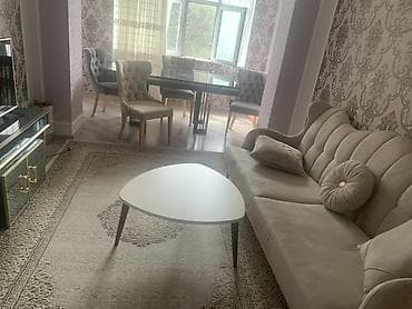 Ev üçün mebel: Yemək otağı və qonaq otağı mebel dəsti - Yemək masası: parlaq qara — 8