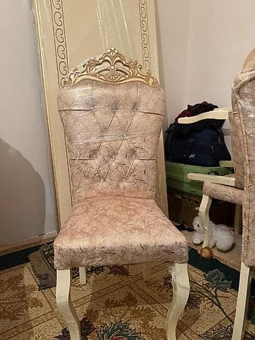 ofis oturacaqlar: Qonaq otağı üçün, Yeni, Açılmayan, Dördbucaq masa, 6 stul — 3