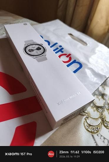 Смарт браслеты: Новый, Смарт часы, Xiaomi, Сенсорный экран, цвет - Серебристый — 2