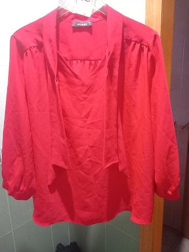 Другая женская одежда: Qırmızı qadın bluzası – VANNES, ölçü 46 şəkildə acig rənğdə cixib — 3