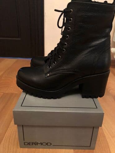 brend qadin ayaqqabilari: Ölçü: 37, rəng - Qara, Yeni — 4