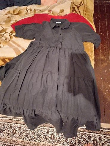 Qadın donu – tünd boz rəng - Model: sərbəst kəsimli, çoxqat ətək