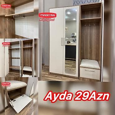 MADEYRA Müşviqabad mebel dəsti və divanlar 1) Dəhliz dolabı-komod -