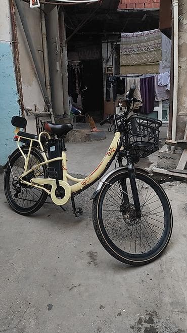 İşlənmiş Elektrik velosipedi Stels, 26", sürətlərin sayı: 7, 350-500 Vt, Ödənişli çatdırılma, Pulsuz çatdırılma, Ünvandan götürmə — 3
