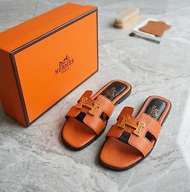Hermes Paris qadın slaydları – ikonik “H” detallı model - Dizayn