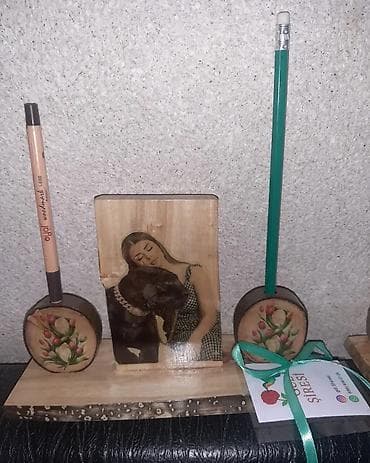 pano: Taxta üzərində fərdi foto/şəkil tətbiqi ilə hazırlanmış dekorativ — 5
