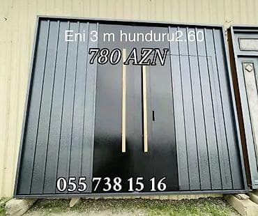 ağ süd: Yeni Həyət darvazası, 3 m, Mexaniki, Qapı ilə, rəng - Ağ, Kredit yoxdur, Ödənişli quraşdırma, Ödənişli çatdırılma, Rayonlara çatdırılma — 1