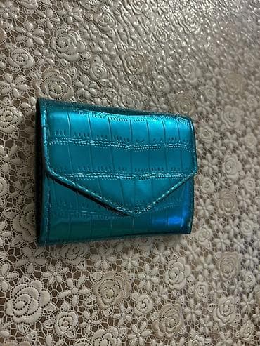 firuzəyi rəng: Pulqabı, Eko dəri — 1