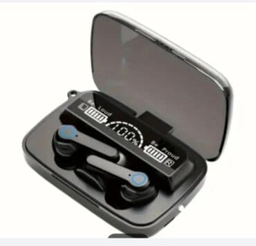 Yeni Simsiz (Bluetooth) Qulaqcıqlar, rəng - Qara