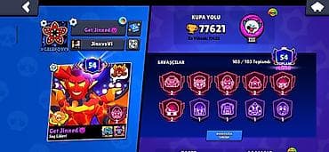 brawl stars 2: Brawl Stars oyun hesabı – yüksək səviyyəli döyüşçülər və nadir — 6
