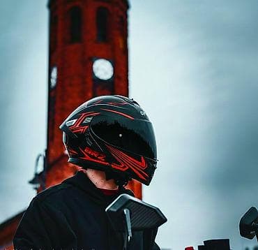 en ucuz moped: Modular motosiklet dəbilqəsi – qara/qırmızı dizayn Elave olaraq yeni — 1