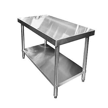 bağ stol: Paslanmayan poladdan hazırlanan peşəkar iş masası - Material: AISI — 2