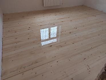 Pol parket yonulmasi laklanmasi - Taxta döşəmələrin peşəkar şəkildə