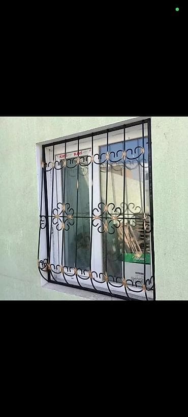 əski: Dəmir məhəccər və pəncərə barmaqlıqları – dekorativ və təhlükəsiz həll — 4