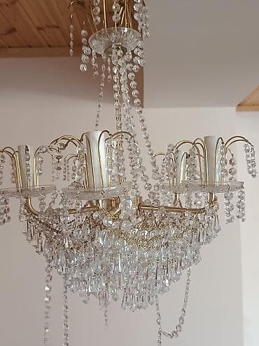 samdanlar: Çılçıraq, 8 lampa, Metal — 4