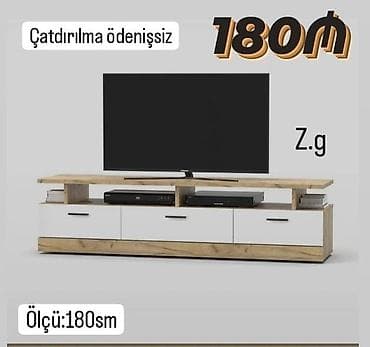 Düz TV altlığı, Polkalı, Taxtalı