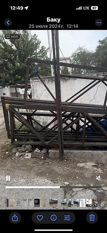 Bərkidici məhsullar: Ferma uzunlugu 9,5hund bas teref 0.90 sm11 eded — 3