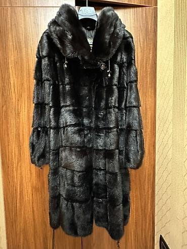 cool geyimler: Carolina Valiant Qadın kürkü – qara tonlarda, uzun model - Razmer : L — 2