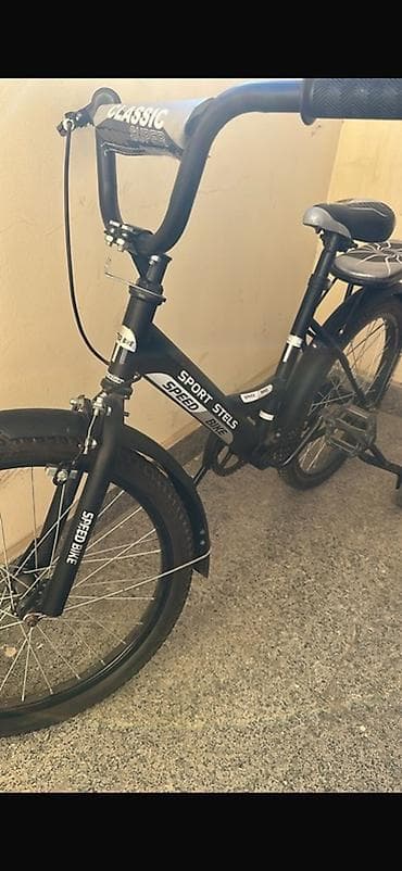 Uşaq velosipedi – SPORT STELS “SPEED BIKE”, qara rəng. Xüsusiyyətlər