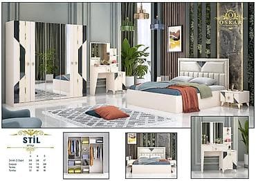 işlenmiş termolar: İkinəfərlik çarpayı, Dolab, Termo, Tumba, Yeni — 1