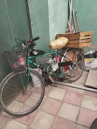 Motorlaşdırılmış yük velosipedi - Çərçivə: klassik şosse tipli dəmir