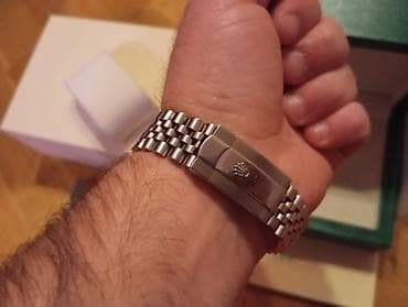 Kişi ayaqqabıları: Qol saatı, Rolex, rəng - Yaşıl — 4