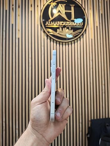 iphone 16: IPhone 16, 128 GB, White Titanium, Zəmanət, Simsiz şarj, Face ID — 8