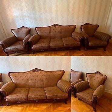 İşlənmiş, Divan, 2 kreslo — 1