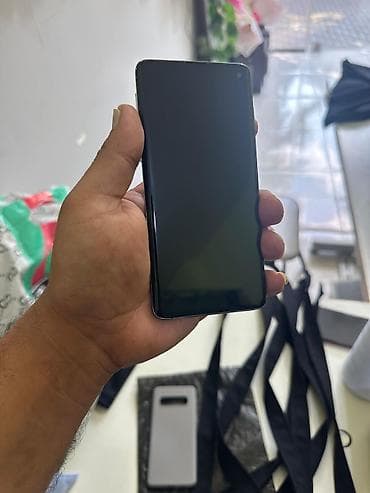 iphone 11 white: Samsung Galaxy S10, 128 GB, rəng - Boz, Simsiz şarj — 2