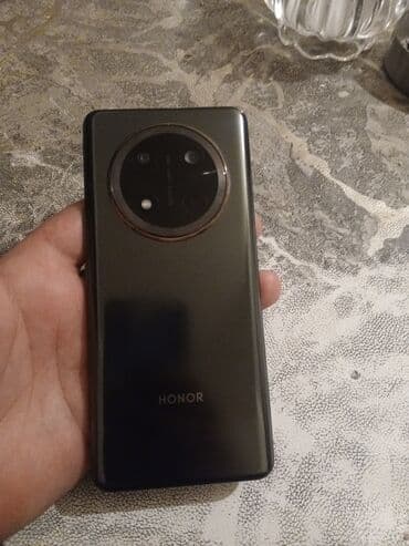 düyməli telefonlar irşad: Honor 9X, 256 GB, rəng - Qara, Barmaq izi — 1