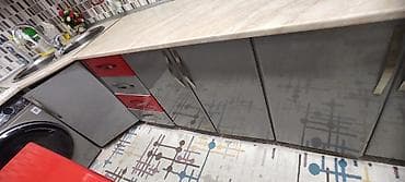 metbex mebel: Ölçülər: uzunuluq 302cm soyuducuya qədər . eni 173 cm üst şkaflar — 3