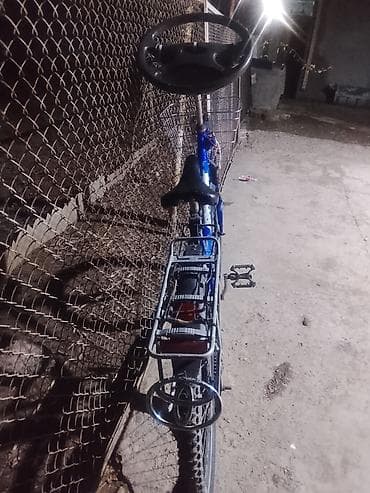 volospet: Şəhər tipli velosiped – xüsusi modifikasiya - Rəng: mavi gövdə — 3