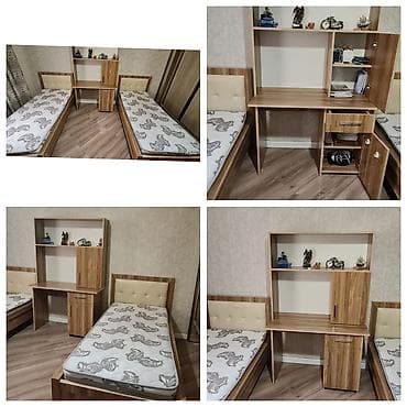 Oğlan və qız üçün, 2 təknəfərlik çarpayı