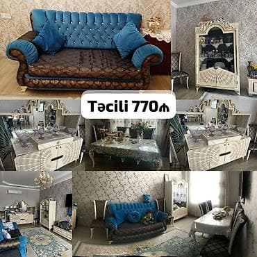 İşlənmiş, Masa və oturacaqlar, Komod, Divan