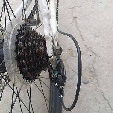 ZIGZAG şəhər/trek velosipedi - Rəng: ağ-qara (ZIGZAG loqosu) - — 5