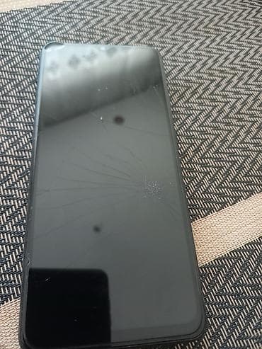 qulaq: Samsung Galaxy A12, 64 GB, rəng - Qara, Qırıq — 1