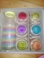 Stəkanlar, Şüşə, 6 ədədli dəst