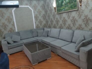 Künc divan, İşlənmiş, Açılmayan, Bazalı, Parça, Çatdırılma yoxdur