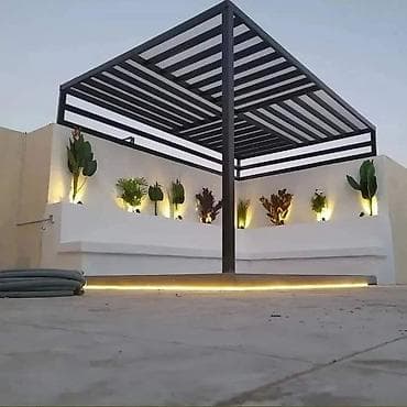 gitara temiri: Müasir açıq hava “pergola” və oturma zonalarının layihələndirilməsi və — 3