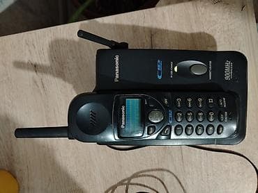 ТВ и видео: Стационарный телефон Panasonic, Беспроводной, Б/у, Самовывоз — 5