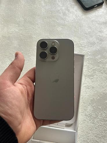 IPhone 15 Pro, 128 GB, Natural Titanium, Face ID