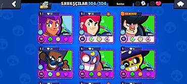 free fire random hesap: Brawl Stars hesabı – tam dolu və oyun üçün hazır - Kuboklar: 60,136 - — 3